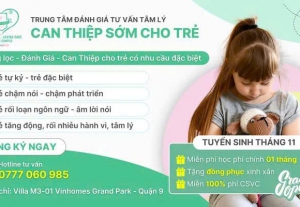 Khai trương trung tâm can thiệp sớm Vinhomes Grank park quận 9