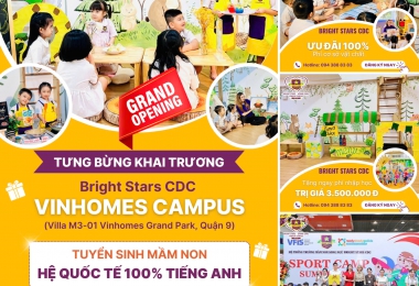 CƠ HỘI ĐĂNG KÝ NHẬP HỌC CHƯƠNG TRÌNH MẦM NON TIÊN TIẾN BẢN QUYỀN HOA KỲ - ABEKA CURRICULUM TẠI BRIGHT_STAR 